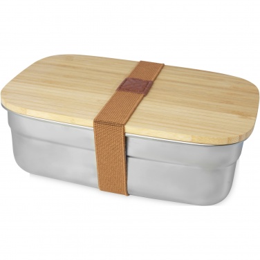 Logotrade corporate gifts photo of: Tite stainless steel lunch box with bamboo lid